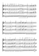 The Battle Hymn of The Republic - For String Quartet in F major String Quartet scores gallery preview page 3