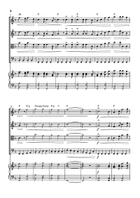The Battle Hymn of The Republic - For String Quartet (With Piano accompaniment) in F major String Quartet scores gallery preview page 3