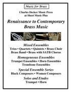 Fanfare Hosting at Dawn for Brass Choir Brass Ensemble scores gallery preview page 6
