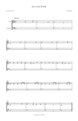 Lowell Mason – Joy to the World | Violin and Cello Duet Sheet Music
