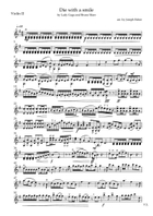 Die With A Smile String Quartet scores gallery preview page 3