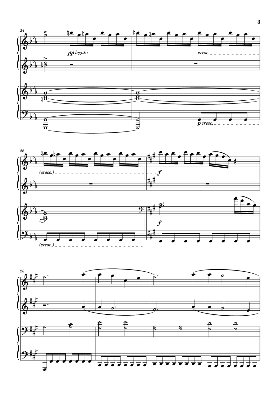 Fallout District Chamber Music - Digital Sheet Music page 3