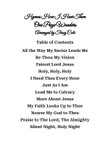 Hymns How I Hear Them: One Page Wonders