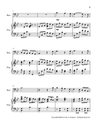 Joy to the World (Bassoon and Piano) Bassoon Solo scores gallery preview page 6
