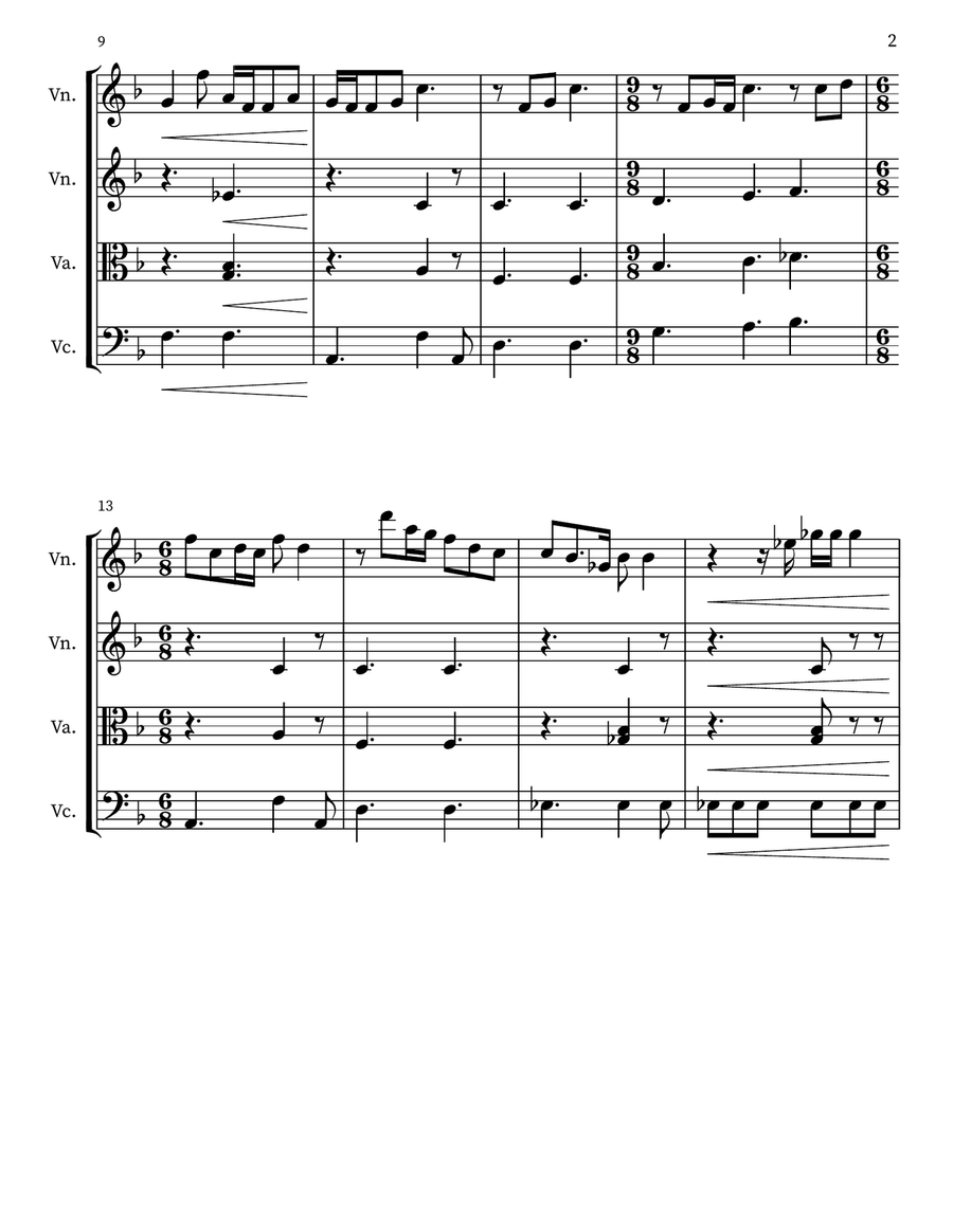 Nightingale Lane. Small Ensemble - Digital Sheet Music page 2