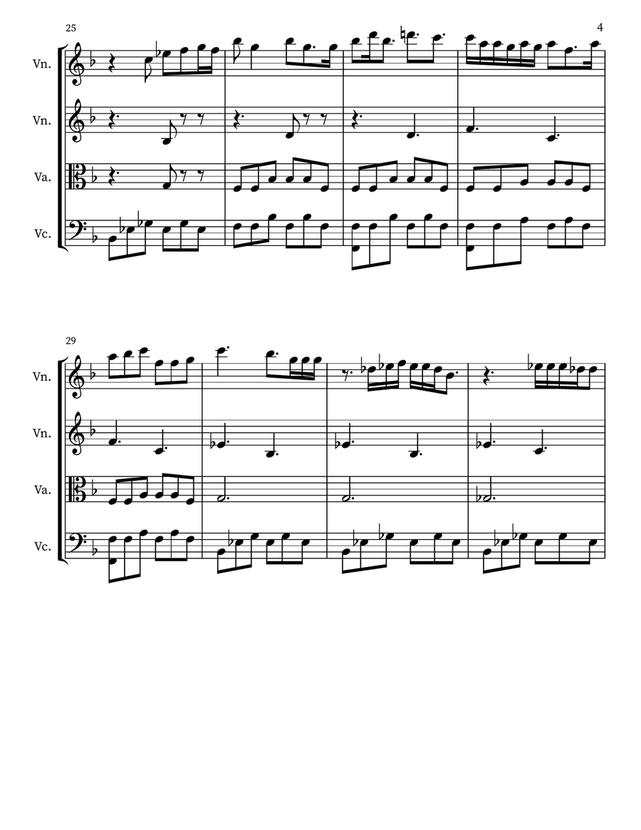 Nightingale Lane. Small Ensemble - Digital Sheet Music page 4
