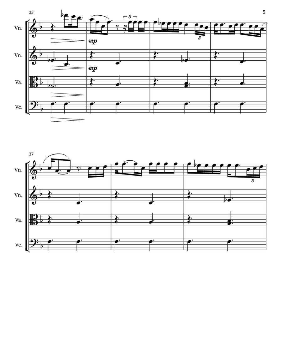 Nightingale Lane. Small Ensemble - Digital Sheet Music page 5