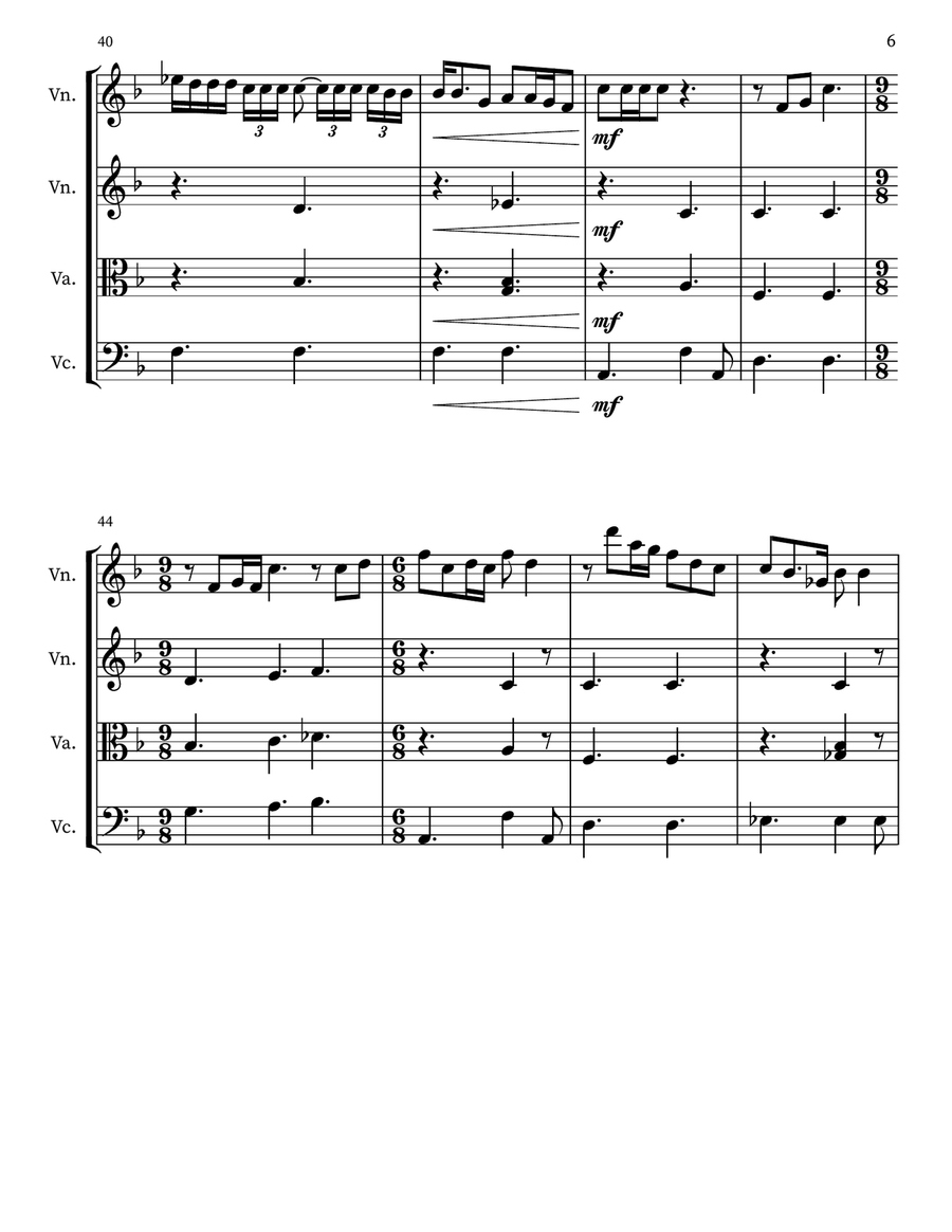 Nightingale Lane. Small Ensemble - Digital Sheet Music page 6