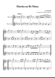 March in D major, BWV Anh. 122