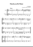 March in D major, BWV Anh. 122