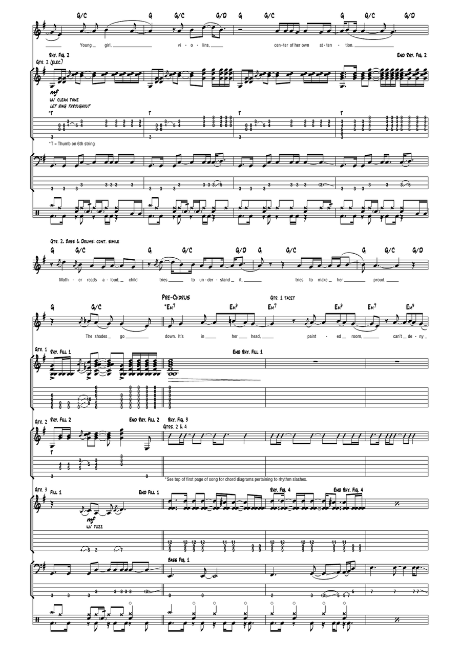 Daughter by Pearl Jam Acoustic Guitar - Digital Sheet Music page 2