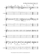 Ayo Mama Guitar Ensemble scores gallery preview page 5