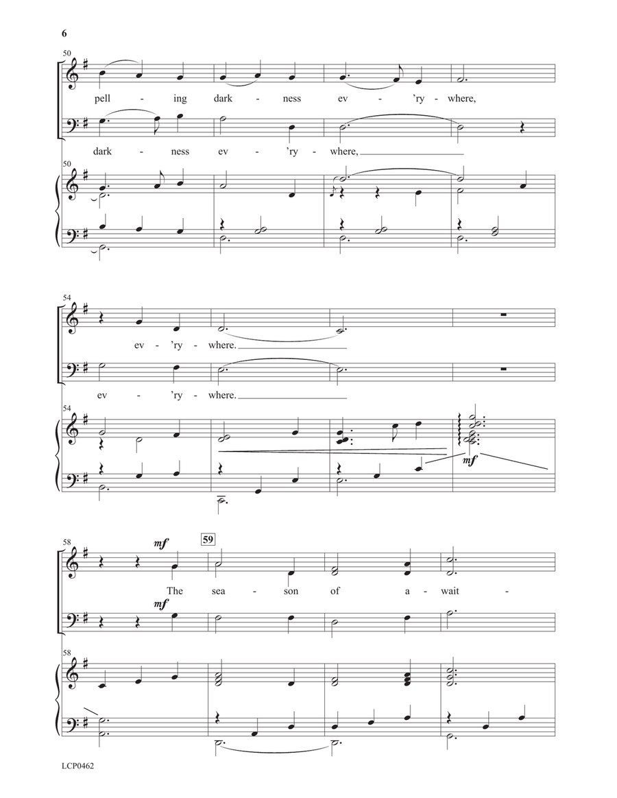 The Promise of a Savior 3-Part - Digital Sheet Music page 6