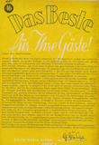Das Beste für Ihre Gäste