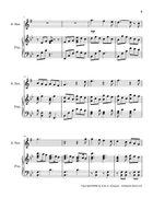 Joy to the World (Alto Sax and Piano) Alto Saxophone scores gallery preview page 6