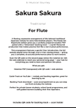 Sakura Sakura — Flute | Concert F major | Ready Set Repertoire