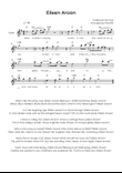 Eileen Aroon - Violin in G Easy with Chords and Lyrics