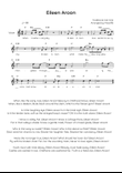 Eileen Aroon - Voice in C Easy with Chords and Lyrics