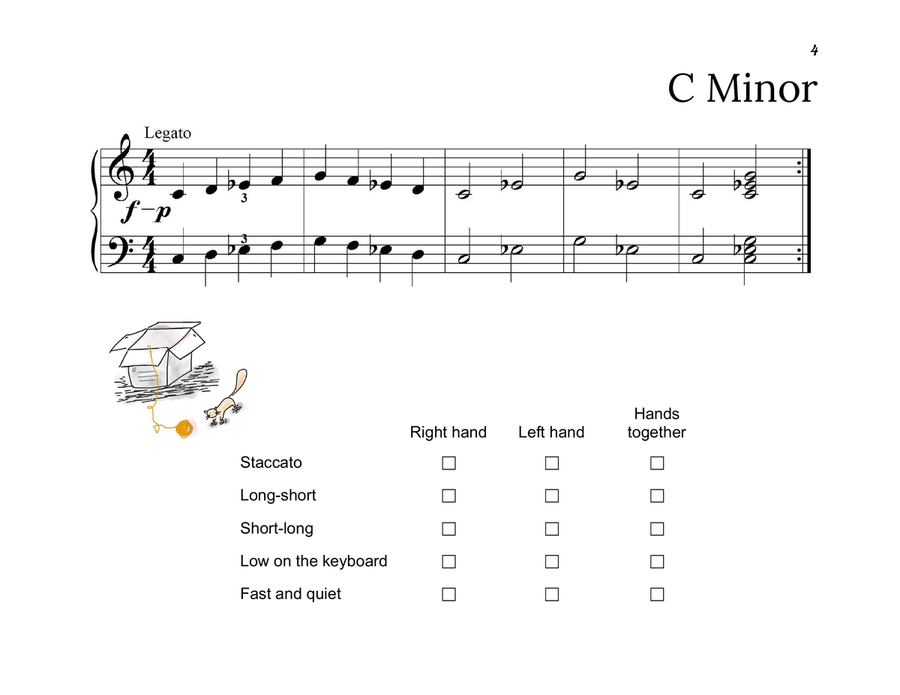 Piano Lessons: Book 1 (Pentascales and Arpeggios) Piano Method - Digital Sheet Music page 5