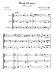 March in D major, BWV Anh. 122