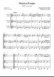 March in D major, BWV Anh. 122