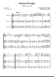 March in D major, BWV Anh. 122