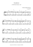 Greensleeves for Pedal Harp (Variation 1 of 9)