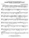 Theme from Schindler's List (arr. Calvin Custer) - Bb Clarinet 3