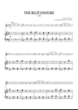 The Blue Danube • Johann Strauss II | Flute & Piano Sheet Music