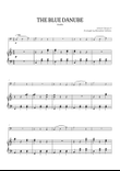 The Blue Danube • Johann Strauss II | Tuba & Piano Sheet Music