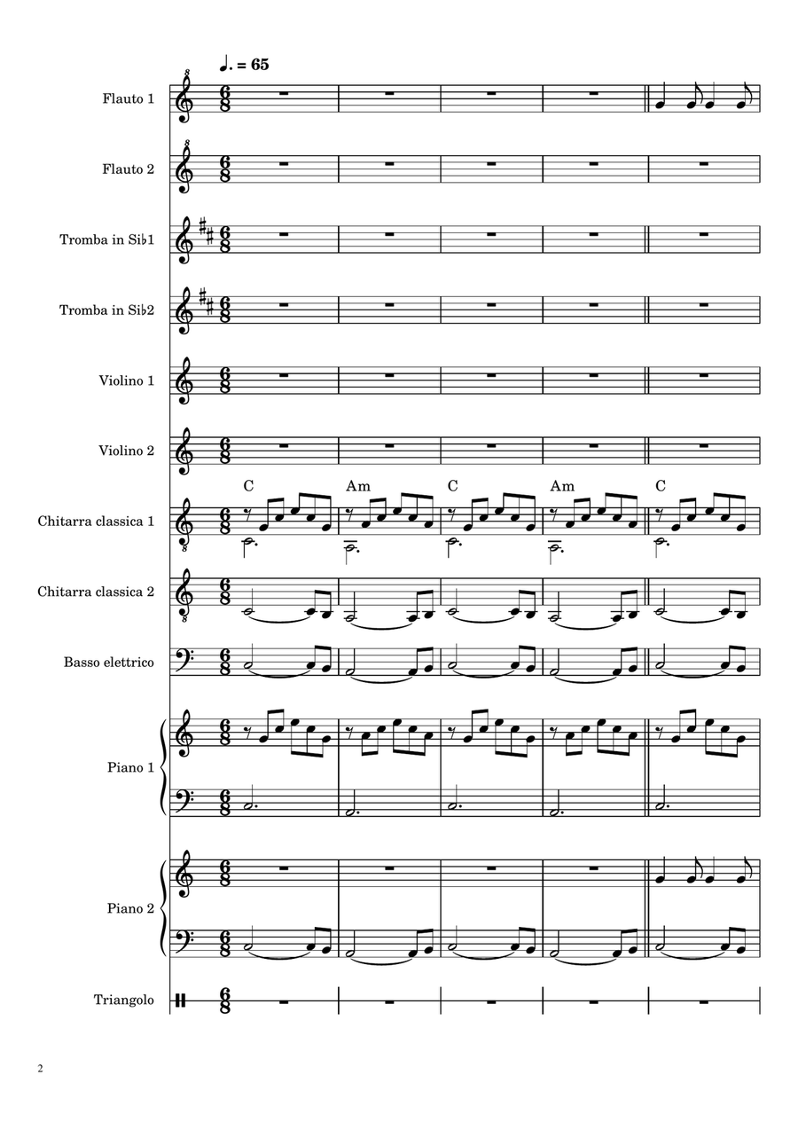 Hallelujah by Leonard Cohen Large Ensemble - Digital Sheet Music page 2