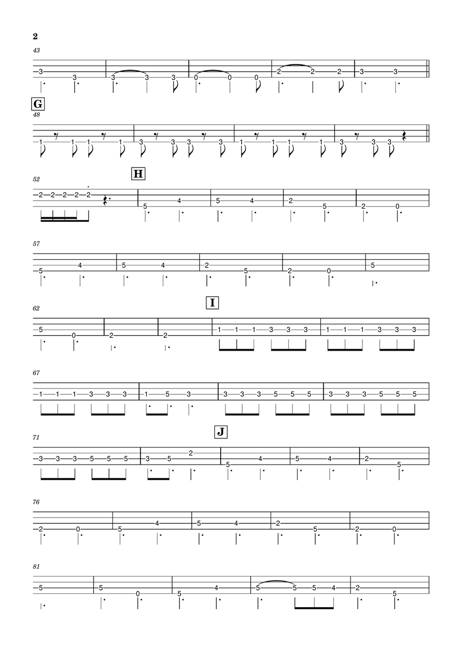 Look Through My Eyes by Phil Collins Acoustic Guitar - Digital Sheet Music page 2