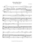 Abounding Mercy for violin