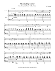 Abounding Mercy for alto saxophone