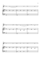 Daisy Bell (Bicycle Built for Two) – Easy Arrangement for Solo Violin – Harry Dacre Violin Solo scores gallery preview page 3