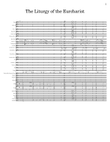 Mass symphony-Full orchestra-Mvt. 3 The liturgy of the Eurcharist-score - Score Only