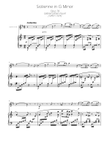 Sicilienne - Faure - Clarinet w/ Piano