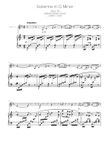 Sicilienne - Faure - Clarinet in A w/ Piano
