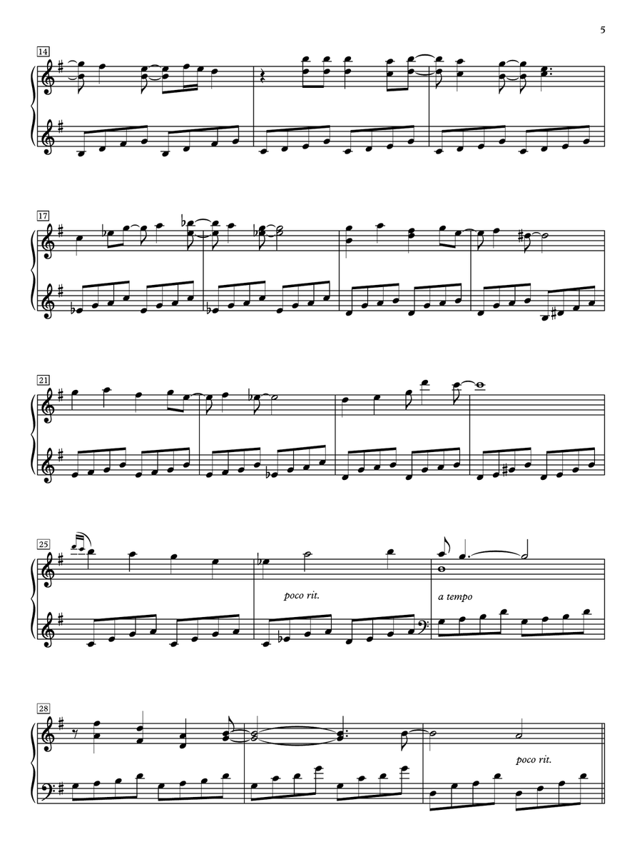 All I Want For Christmas Is You by Lady Antebellum Piano Method - Digital Sheet Music page 2
