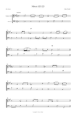 Henry Purcell – ZD 225 Minuet in E Minor | Clarinet and Bassoon Duet Sheet Music