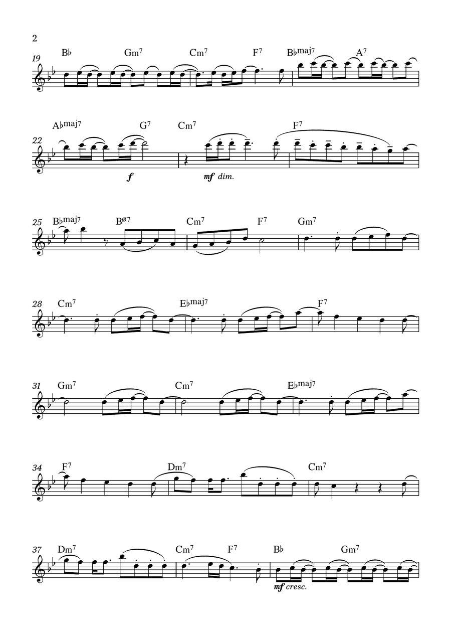Less by Olivia Rodrigo Flute Solo - Digital Sheet Music page 2