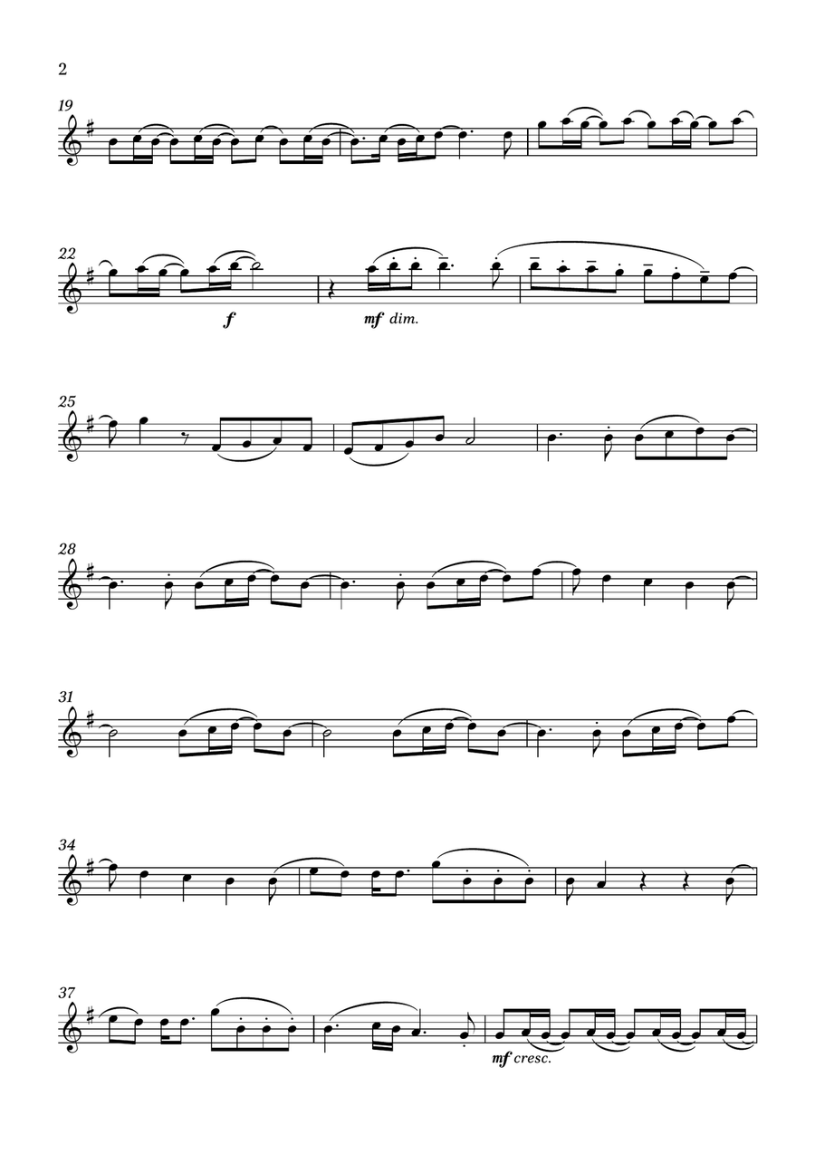 Less by Olivia Rodrigo B-Flat Trumpet - Digital Sheet Music page 2