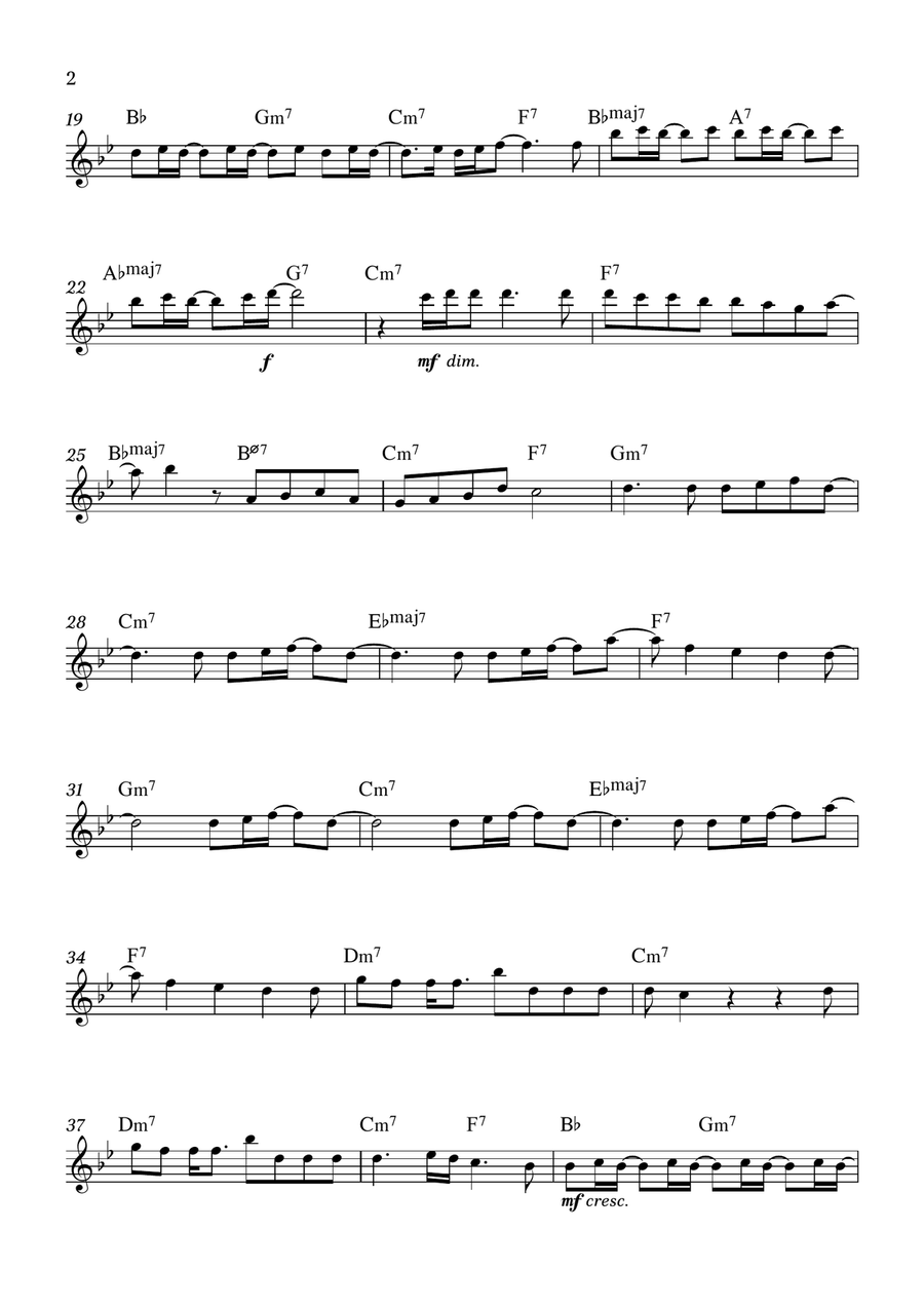 Less by Olivia Rodrigo Violin Solo - Digital Sheet Music page 2