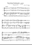 Eine kleine Nachtmusik 2nd Mov. 