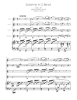 Sicilienne - Faure - Clarinet Quartet w/ Piano