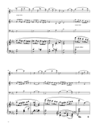 Sicilienne - Faure - Brass Trio w/ Piano Brass Trio scores gallery preview page 6