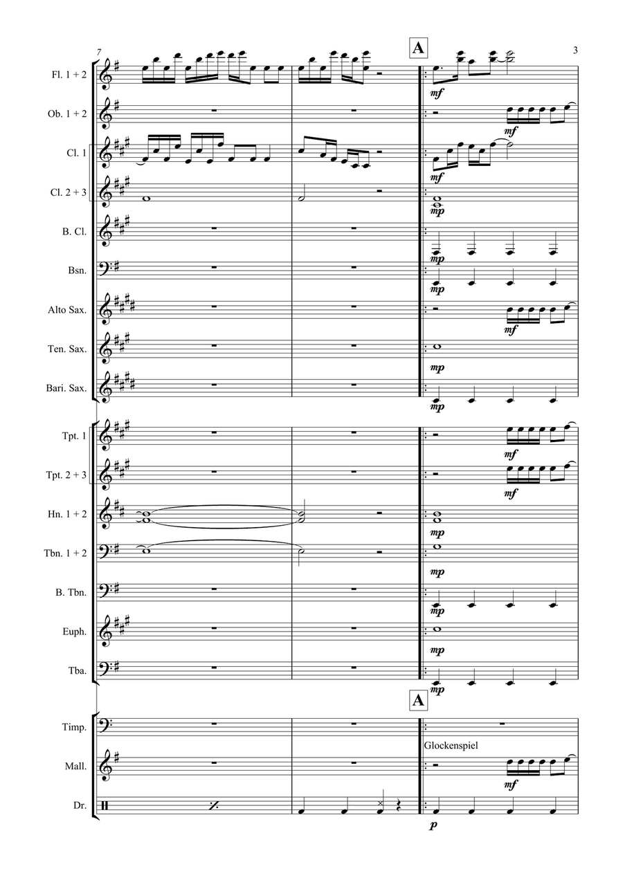 The Chain by Fleetwood Mac Concert Band - Digital Sheet Music page 4