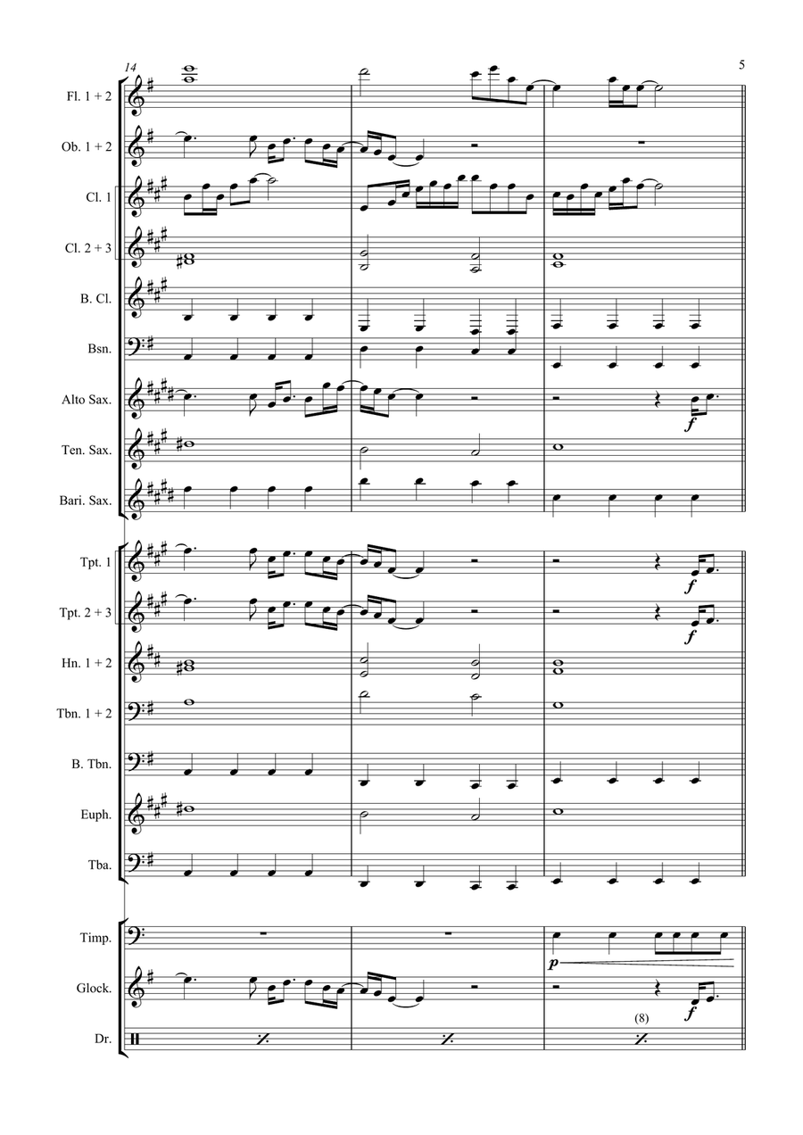 The Chain by Fleetwood Mac Concert Band - Digital Sheet Music page 6