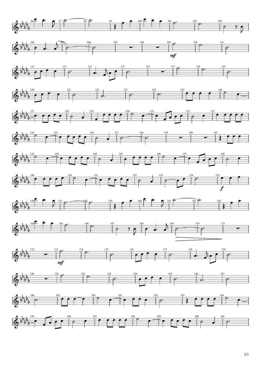 Love Story | Îndila Violin Solo - Digital Sheet Music page 2