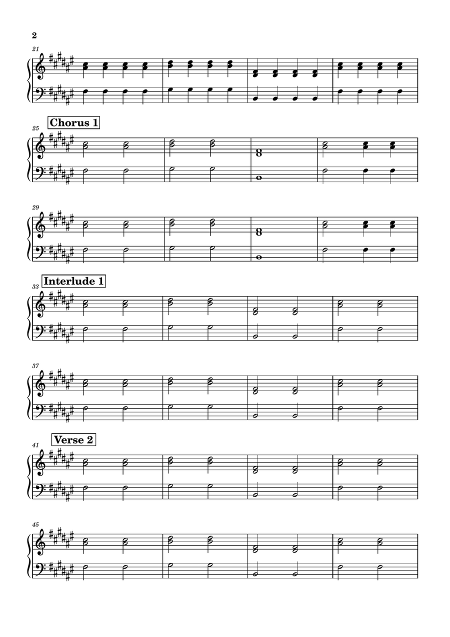 What's Up by Linda Perry Harpsichord - Digital Sheet Music page 2